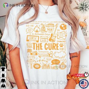 The Cure Shirt 1992 Wish Tour Vintage Feb Trending 2 Ink In Action