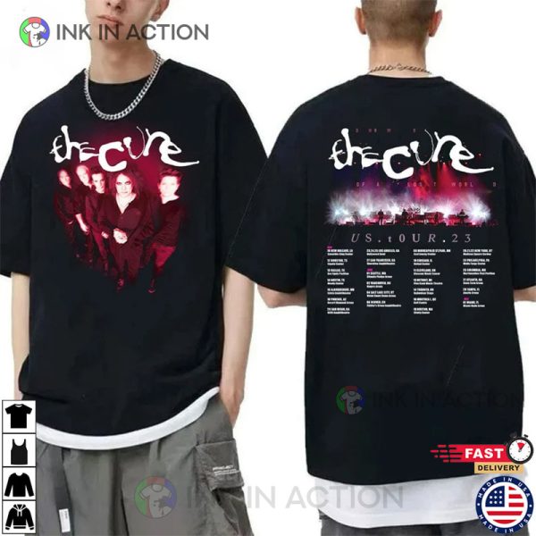 The Cure Show Of A Lost World US Tour 2023, 2023 Tour Concert Shirt