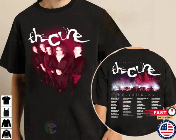 The Cure Shows of a Lost World US Tour 2023 T-Shirt