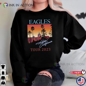 The Eagles Hotel California Tour 2023 Shirt Eagles Concert Rock Tour 2023 2 Ink In Action