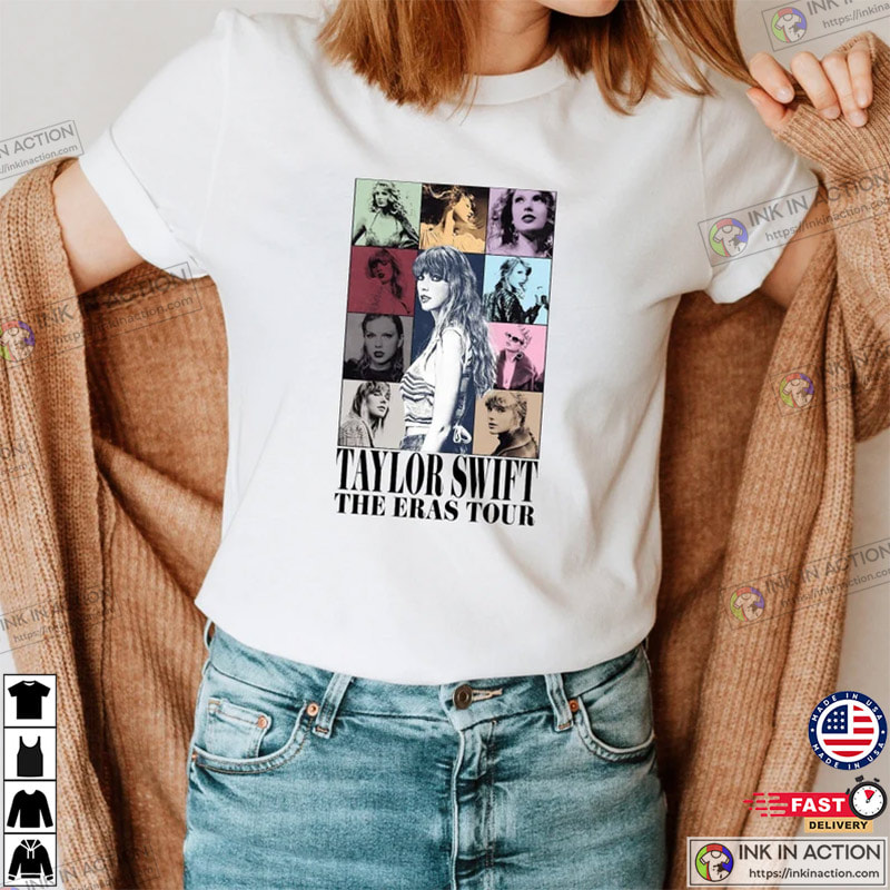 The Eras Tour 2023 Taylor Swift T-Shirt - Print your thoughts 
