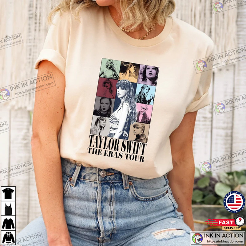 The Eras Tour 2023 Taylor Swift T-Shirt - Print your thoughts