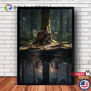 The Last Of Us Game Poster Canvas Wall Art