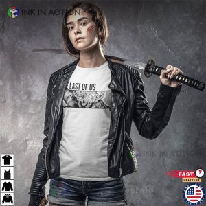 The Last of Us Clicker Mushroom Zombie TLOU Video Game Horror T-Shirt