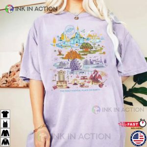 The Most Magical Place On Earth Disney Epcot Shirt 3 Ink In Action