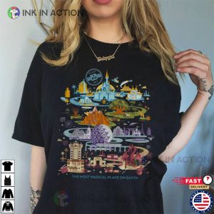 The Most Magical Place On Earth Disney Epcot Shirt 4 Ink In Action