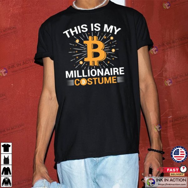 This Is My Millionaire Costume Funny T-shirt