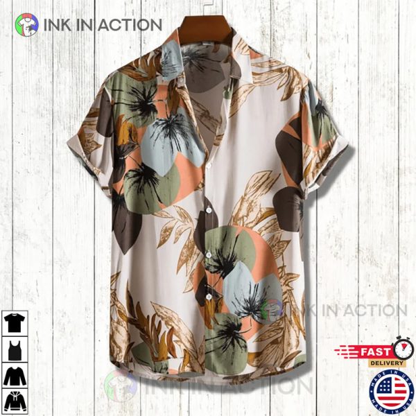 Tropical Sewing Pattern Hawaiian Shirt