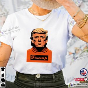 Trump Funny Mugshot Trump Orange Unisex T shirt Ink In Action