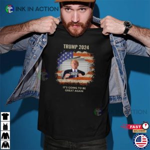 Trump Mug Shot 2024 T shirt Free Trump T shirt 2 Ink In Action