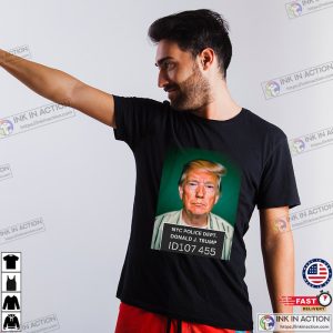 Trump Mugshot Trendy Shirt trump tee shirts Ink In Action