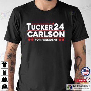 Tucker Carlson 2024 President T shirt 1 Ink In Action