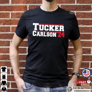 Tucker Carlson 24 Unisex T Shirt 2 Ink In Action