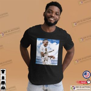 Vinicius Jr Real Madrid Photo Unisex T shirt 2 Ink In Action