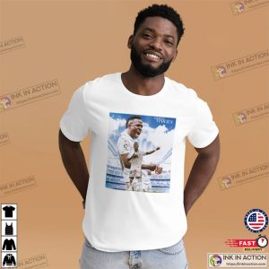 Vinicius Jr Real Madrid Photo Unisex T shirt Ink In Action