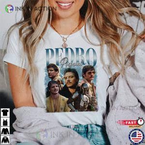 Vintage 90s Pedro Pascal Tribute Shirt 2 Ink In Action