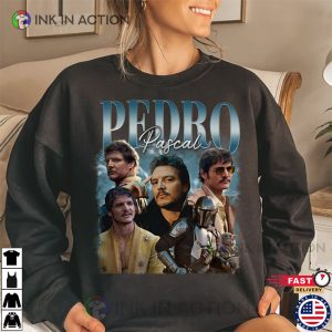 Vintage 90s Pedro Pascal Tribute Shirt 3 Ink In Action