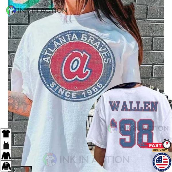 Vintage Braves Tee, We’d Have Been The 98 Braves