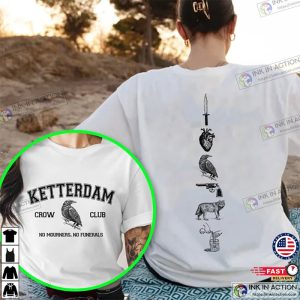 Vintage Ketterdam Crow Club, Six Of Crows Shirt