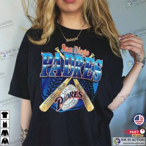 Vintage Mlb 90s San Diego Padres Baseball T Shirt 1