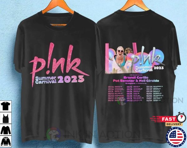 Vintage P!nk Summer Carnival Tour 2023 Shirt