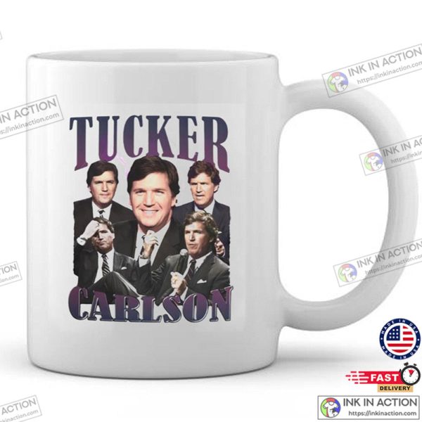 Vintage Tucker Carlson Mug