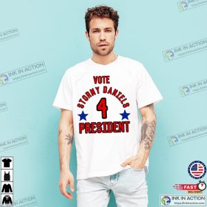 Vote Stormy Daniels President T Shirt 1 Ink In Action