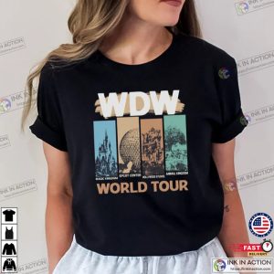 WDW World Tour Disney Travel Shirt 3 Ink In Action