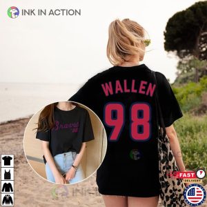 Wallen ‘98 Braves Wallen Country Music Shirt 1 Ink In Action
