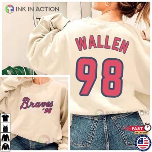 Wallen ‘98 Braves Wallen Country Music Shirt 3 Ink In Action
