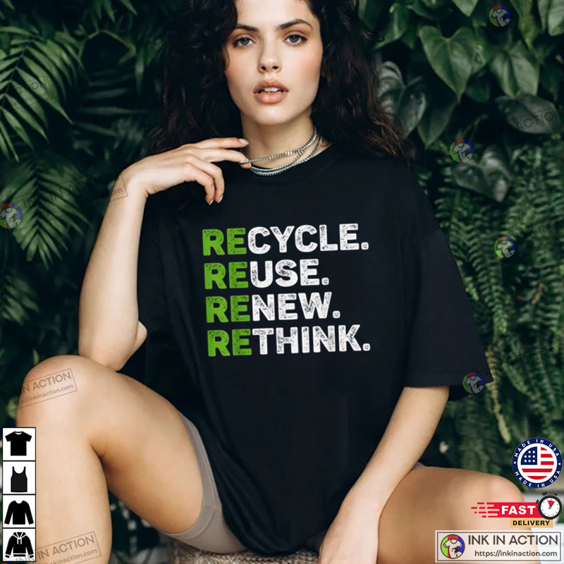 Walmart Removes Offensive, Recycle Reuse Renew Rethink Shirt