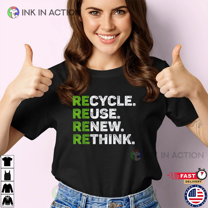 Walmart Removes Offensive, Recycle Reuse Renew Rethink Shirt