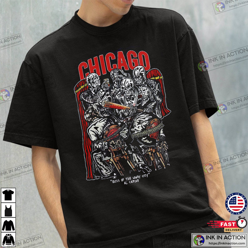 CHICAGO BULLS NBA © T-SHIRT - Maroon