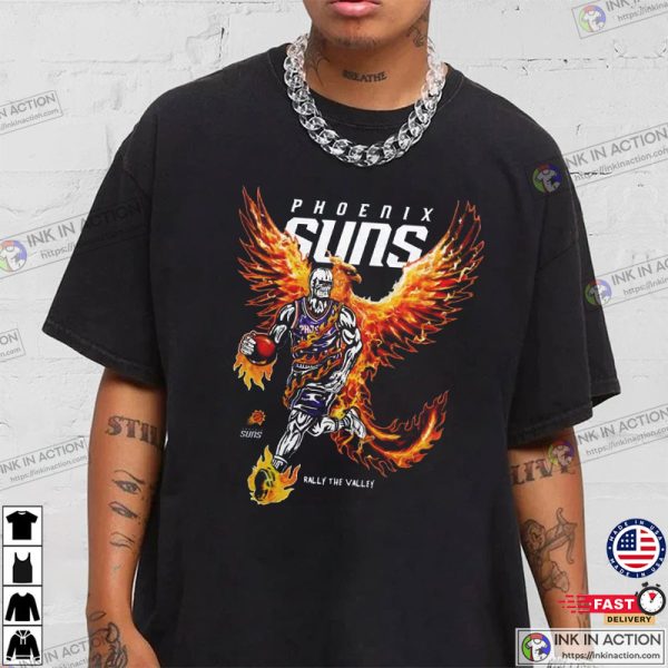 Warren Lotas Rally the Valley Phoenix Suns T-shirt, Warren Lotas NBA
