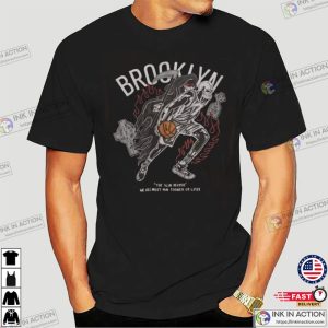 Warren Lotas x Brooklyn Inspired The Slim Reaper T Shirt Warren Lotas NBA 2 Ink In Action
