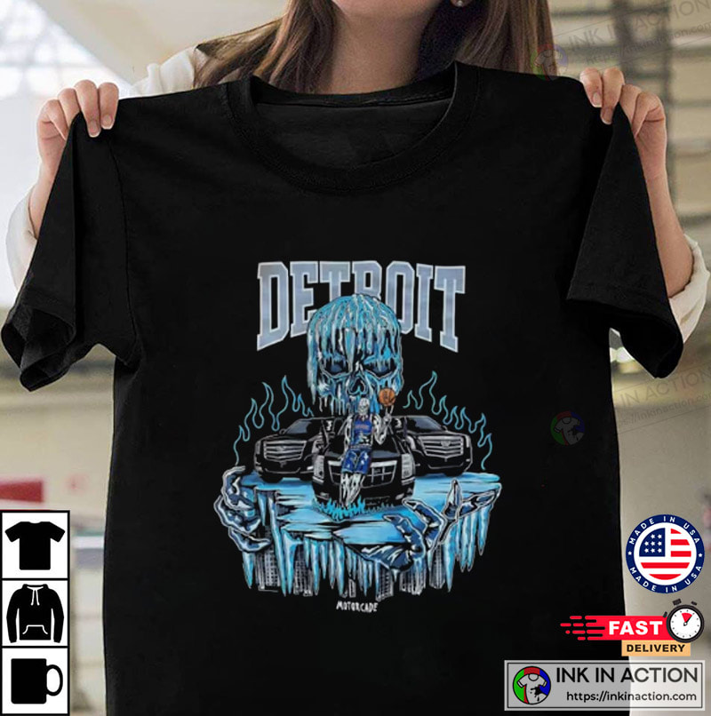 Detroit Pistons X Warren Lotas X Motorcade Shirt - iTeeUS