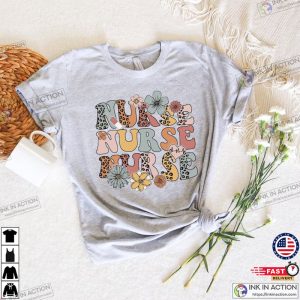 Wild Flowers Nurse T-Shirt