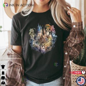 Wizard Castle Magic Hogwarts Harry Potter Shirt 2 Ink In Action