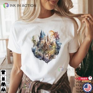 Wizard Castle Magic Hogwarts Harry Potter Shirt 3 Ink In Action