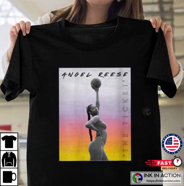 Womens Angel Reese Merch T-Shirt