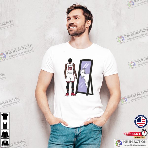 NBA Jimmy Butler Mirror GOAT T-Shirt