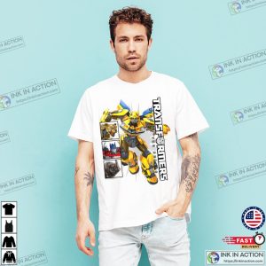 optimus prime bumblebee transformers series T shirt 2 Ink In Action