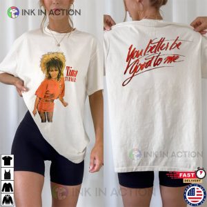1984 tina turner better be good to me Concert T Shirt Ink In Action