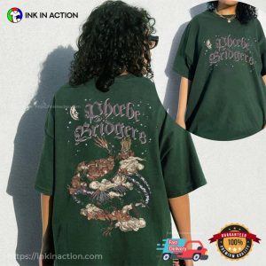 2 Sided Dragons Phoebe Bridgers Concert Vintage T-shirt