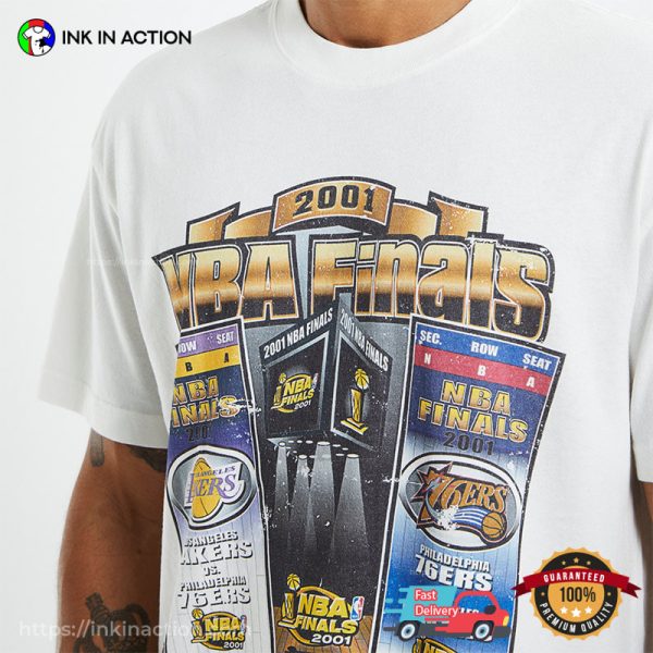 2001 NBA Finals Vintage Shirt