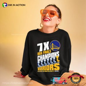 2022 NBA Finals Champions Golden State Warriors Shirt 0 Ink In Action