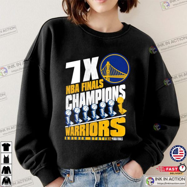 2022 NBA Finals Champions Golden State Warriors Shirt