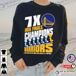 2022 NBA Finals Champions Golden State Warriors Shirt Ink In Action