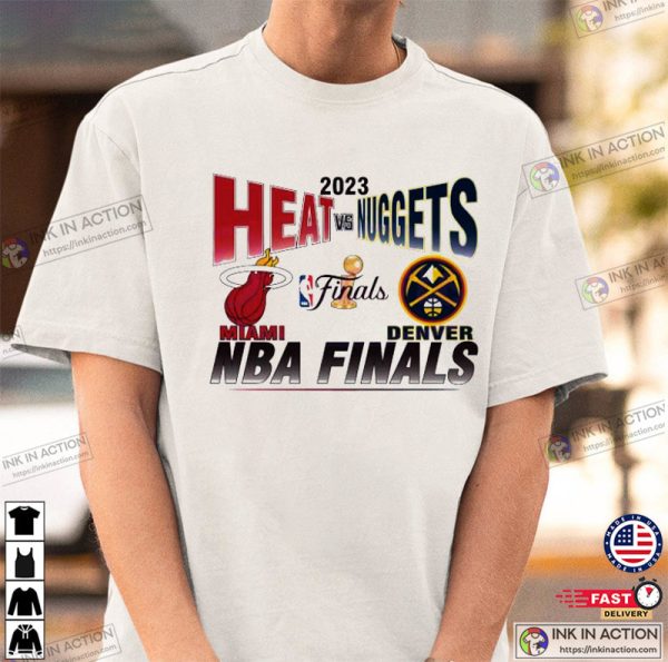 2023 NBA Finals Denver Nuggets vs Miami Heat Shirt