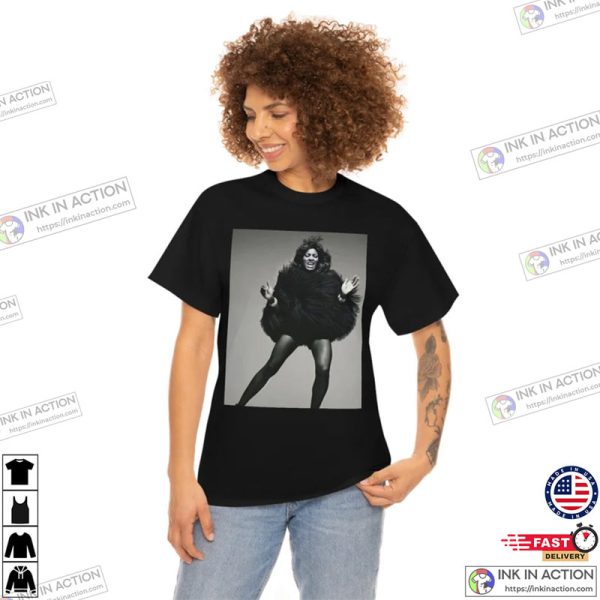 70s Tina Turner Music Retro Graphic Tees